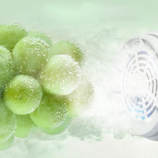Gemüsewaschmaschine Kabellos Wasserdicht Obst- und Gemüsereiniger mit Titan-Elektrolyse Tiefenwirbel Gemüsespüler für Fleisch Meeresfrüchte und