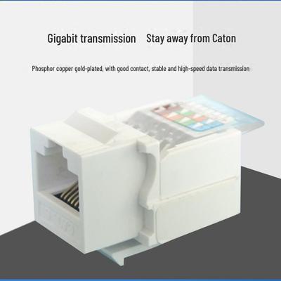 CAT6 RJ45 90 Derece Ağ Paneli Modül Konnektörü