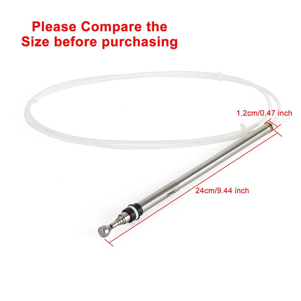 Power Antenna Auto AM/FM Signal Receive Expandable Mast For Cadillac