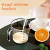 Measuring Cup Transparent With Scale Large-Capacity Baking Scale Cup Milk Tea Measuring Tool