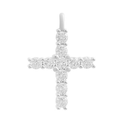 Silver Cross with Cubic Zirkonia (2191704)