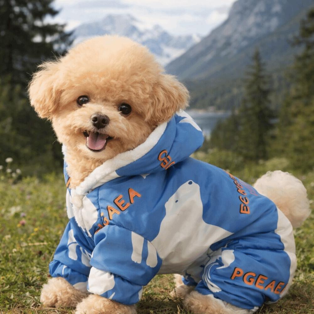 Ubrania zimowe dla psa zapobiegające linieniu, ciepła odzież zewnętrzna dla zwierząt, polarowa kurtka dla psa, na codzienne spacery