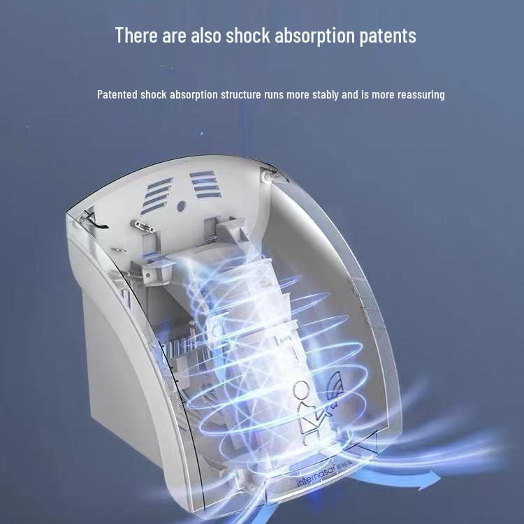 Smart Induction Wall-Mounted Hand Dryer for Hotels, Supermarkets, and Restrooms