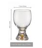 High-grade Craft Brewing Wheat Root Beer Cups Home Creative Cold Drink Cups Juice Cups Wine Cups Creative Gold Foil Beer Cups