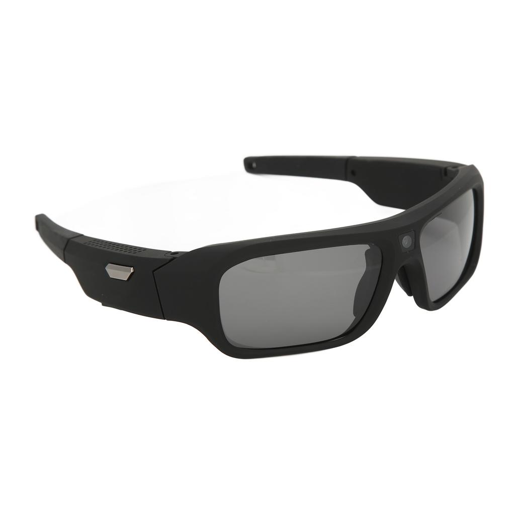 Camera Glasses 4K HD Smart Video Recording Sunglasses with 4 Pairs of Lenses for Hiking Cycling