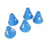 5Pcs Hollowout Slalom Cones for Skating Cone Blue