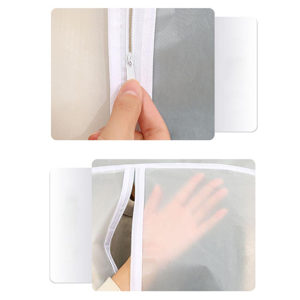 1 adet Giysi Toz Kapağı Gardırop Asılı Pencere Toz Kapağı Giysi Kapağı Kumaş Ev Giysi Kapağı Asılı Giysi Çantası