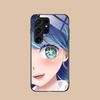 Oshinoko Akane Kurokawa Phone Case for Samsung Galaxy S26 S25 S24 S23 S22 S21 S20 Note20 Plus FE Ultra Glass Colorful Cover