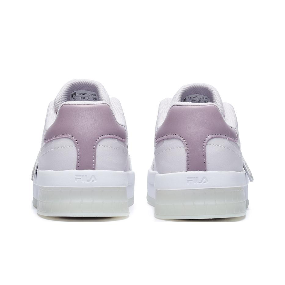 Fila Ace Casual Fashion Thick Sole Modern Durable Low Top Skate Shoes Women sneaker Light-Purple F12W231215FOT