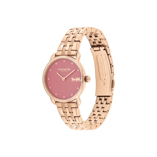Coach ELLIOT Watch [Officially Imported] 14504444 Women's Rose Gold