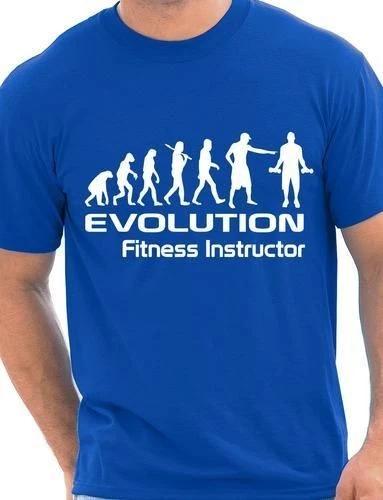 Evolution Of Fitness Instructor Funny Adult Mens T-Shirt Birthday Gift S-XXL 3XL