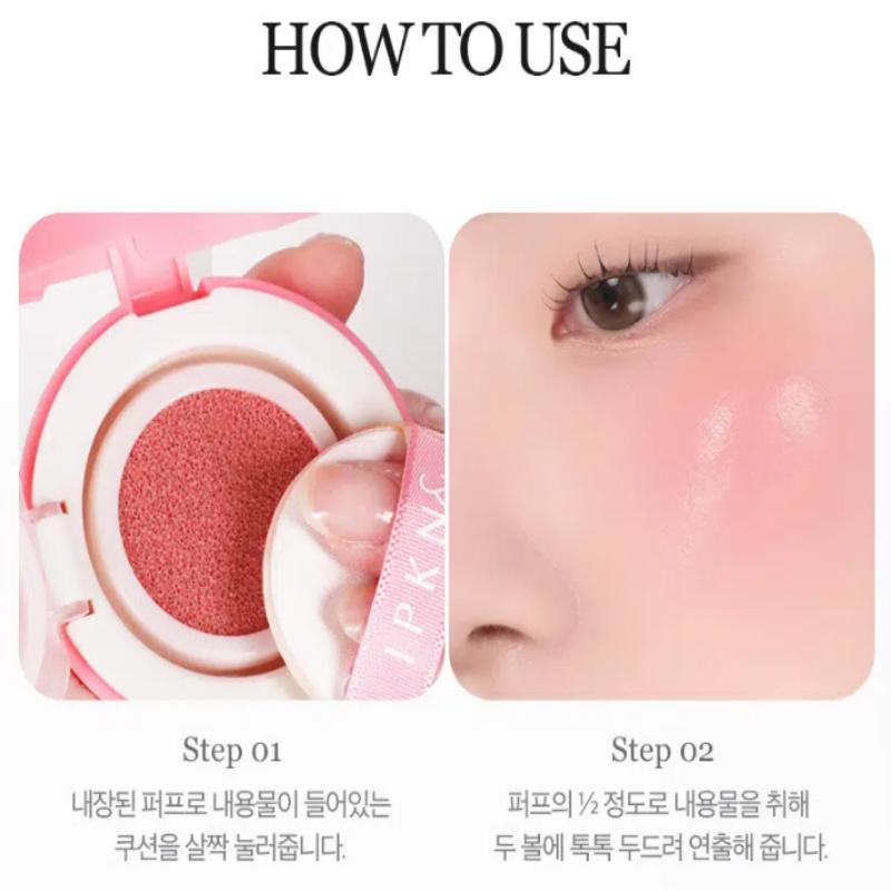 IPKN Personal Tone Cushion Blusher 5g (4 Options)