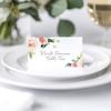 50pcs Paper Seating Place Cards Writable Tented Name Card Gift Cards  Banquet Tables
