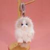 Plush Cat Keychain With Soft Short Pile Cotton For Gift And Decoration