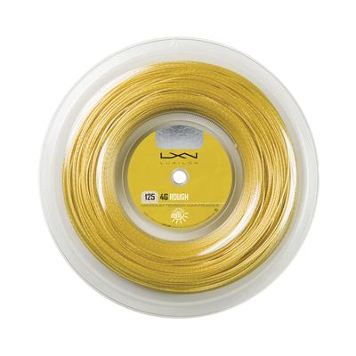 Luxilon Тенісна струна Gut 4G ROUGH 125 WRZ990144 Жовта [Котушка 200м]