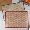1Pc 42X29.5Cm Silicone Baking Mat For Oven With 30 Circles Non Stick Heat Resistant Bakeware Sheets For Baking Cookie Macaron