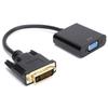 DVI Male to VGA Female Adapter DVI 24+1 to VGA Adapter for Desktop Tablet Computer