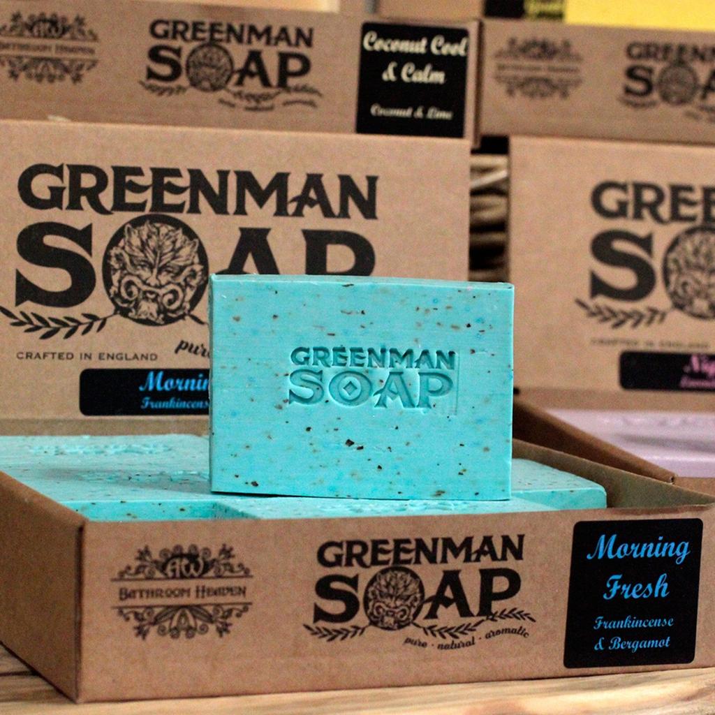 3x Frankincense And Bergamot Soap Bar 100g