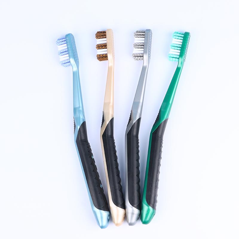 Medium Bristle Toothbrush 4 Independent Packages For Adult Men and Women Teeth Are Cleaner Better Cleaning Power