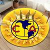 Club America Round Area Rug,Carpet Rug for Living Room Bedroom Sofa Playroom Decor,Non-slip Floor Mat