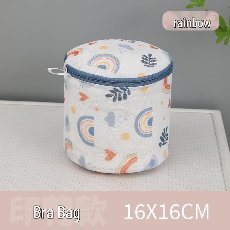 70g Regnbågsfärgad Polyester Tvättväska - Finmaskig för Klädtvätt och Skötsel, Hushålls- och Hotellanvändning