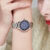 Seiko ALBA Кварцевые часы на стальном ремешке Женские часы Синий циферблат AH7W29X1