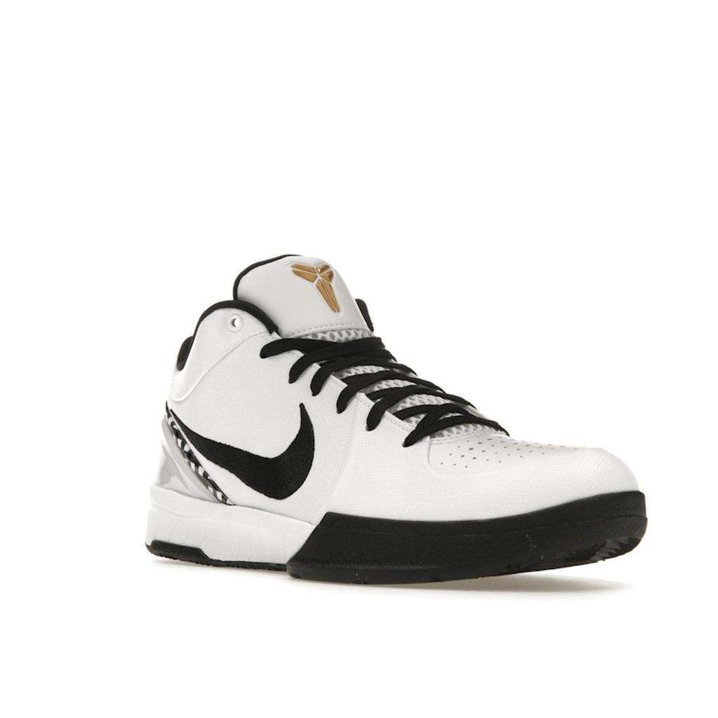Nike Zoom Kobe 4 Protro Mambacita Unisex Sneaker Weiß Schwarz Metallic-Gold FJ9363-100