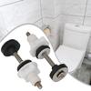 2PCS M6 Tank Bolt Silvery Stainless Steel/Rubber Toilet Cistern To Toilet Pan Fixing Fitting Sealing Kit Close Coupling Bolts