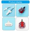 14Pieces Multifunction Sewing Machine Accessories Set Includes Tweezer Double Headed Brush Screwdrivers Seam Unpicker