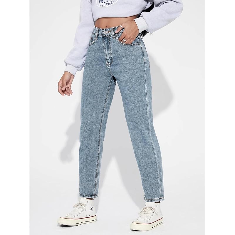 KOTTY Women Regular High Rise Blue Jeans 34 синий