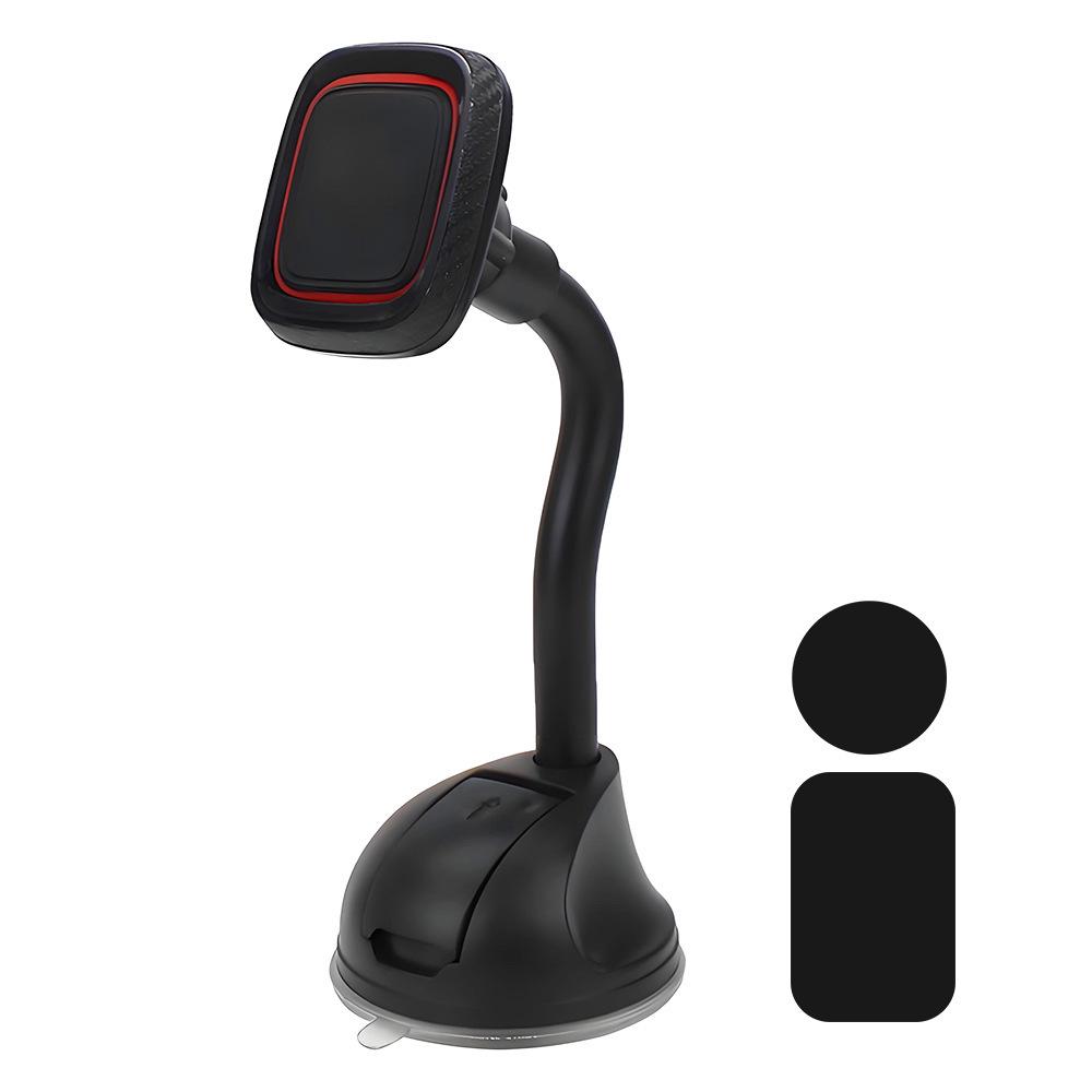 Retractable Magnetic Car Phone Mount with Long Arm for Windshield Navigation