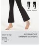 Women's Slim-Fit High-Waisted Micro-Flare Yoga Pants for Sports & Fitness, Accentuating Peach Shape, Elastic Long Pants