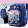 Boys Cartoon Backpack With Fun Crocodile Pattern Large Size Ideal For Kindergarten And Primary School