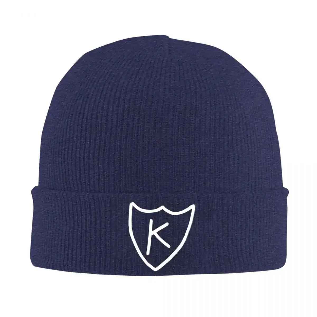 

Kurt Cobain K Tattoo K Records Knit Hat Beanie Winter Hat Warm Hip Hop Punk Music 90s Cap for Unisex Women Gifts