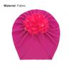 Baby Hat Threaded Bronzing Flower Breathable Newborn Infant Beanie Cap Headwrap Gift for Toddler