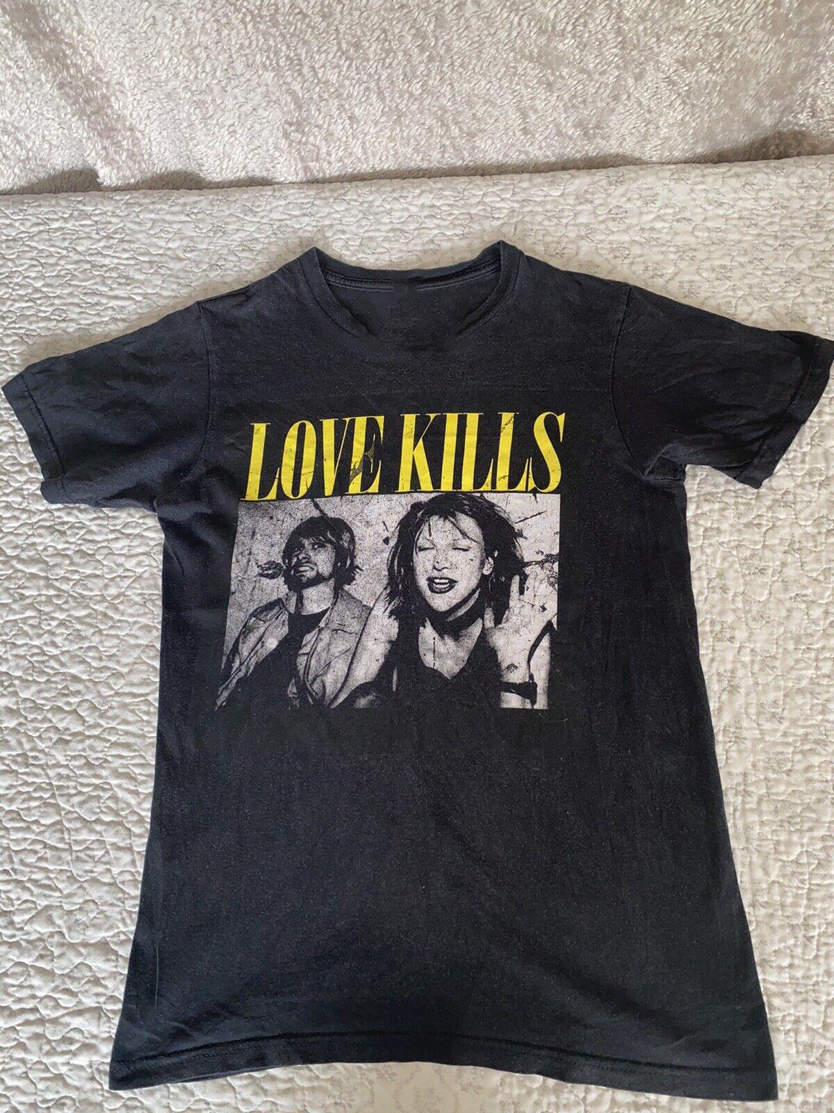 Love Kills courtney love Unisex T-shirt All Size S to 5XL LL1317 XL