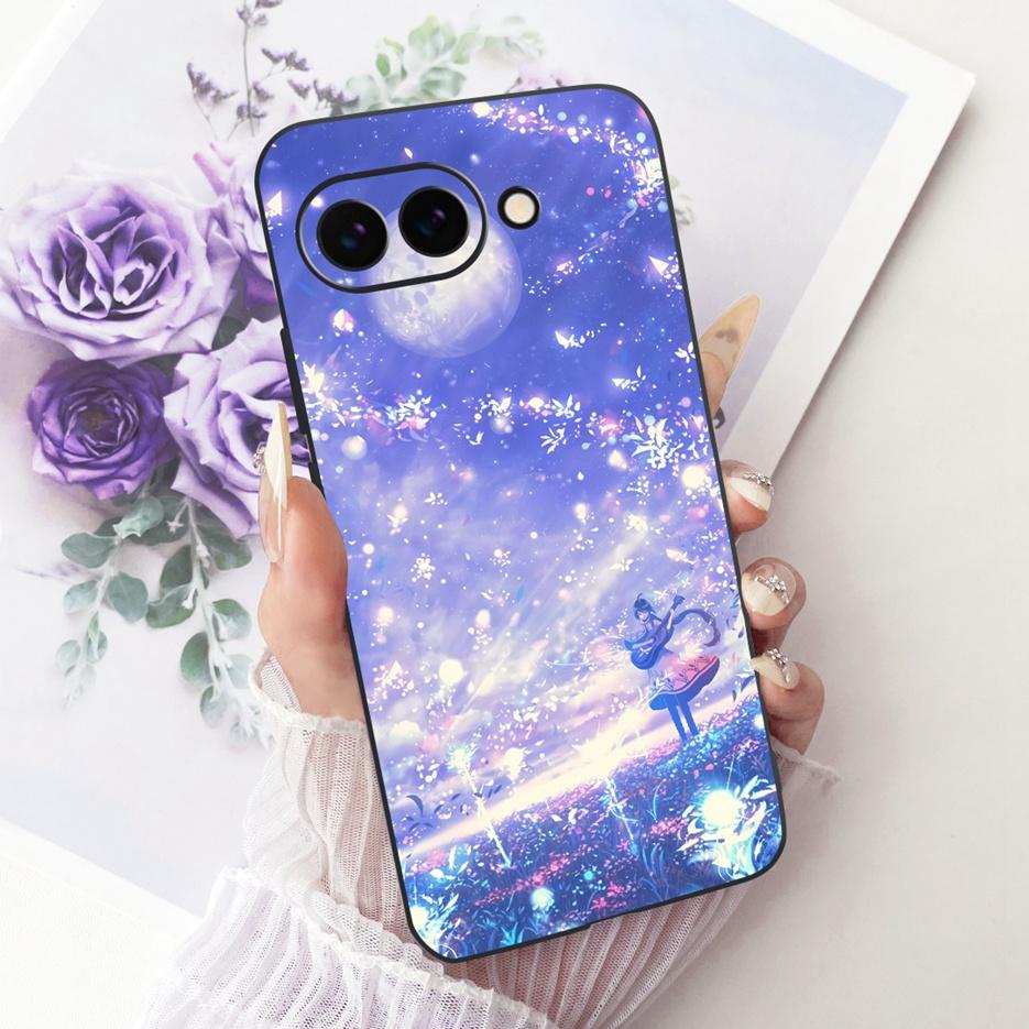 Für Google Pixel 9 Pro Hülle Niedlicher Löwe Mode Bemalte Abdeckung Weiche TPU Handyhülle Für Google Pixel 9A Pixel9 Pro Rückseite Fundas