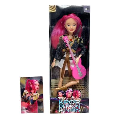 Rumi Mira Zoey Sussy Kpop Demon Hunters Action Figure Giocattolo Luci Colorate Canzone Tema Per Fan Regali di Compleanno per Bambini