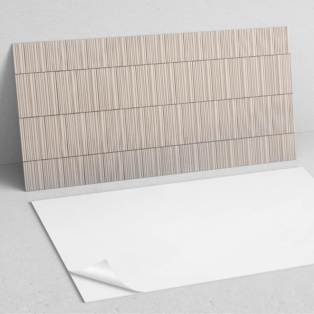 Panel Winylowy Samoprzylepny Idealny Do Wnętrz Nowoczesnych 100X50 Cm Równoległe Linie Na Tle