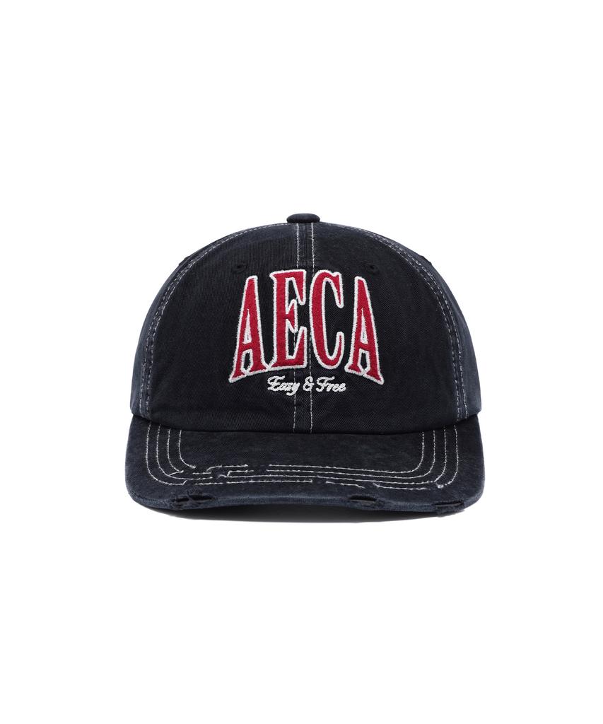 AECA Aeca Easy & Free Vintage Ball Cap-Black