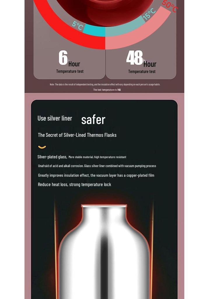 2025 Large Capacity Insulated Thermos Kettle for Dorms - Boiling Water Bottle
