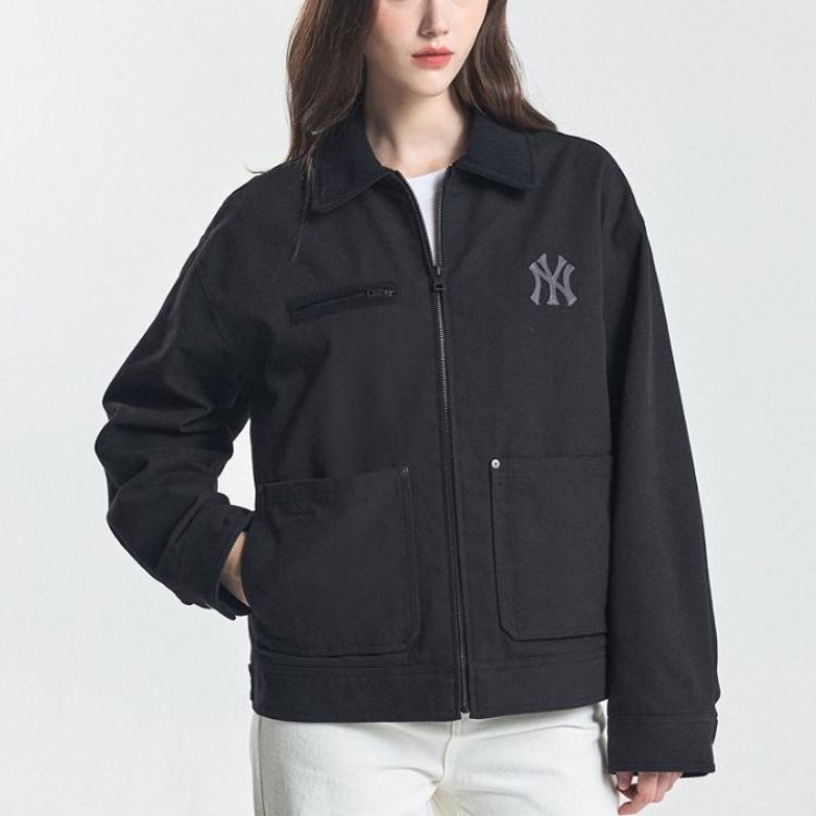 New MLB New York Yankees Jackets Coats Unisex Black 3AJPB0146-50BKS