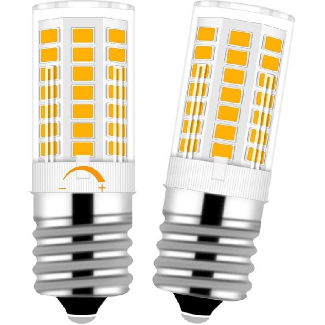 KEI D28x kel 2816x Refrigerator Bulb 3W E17 LED Fridge Light Bulb Kei 125v 40W Appliance Bulbs, 5304522314 5304517886 Natural White 4000K 100V-265V