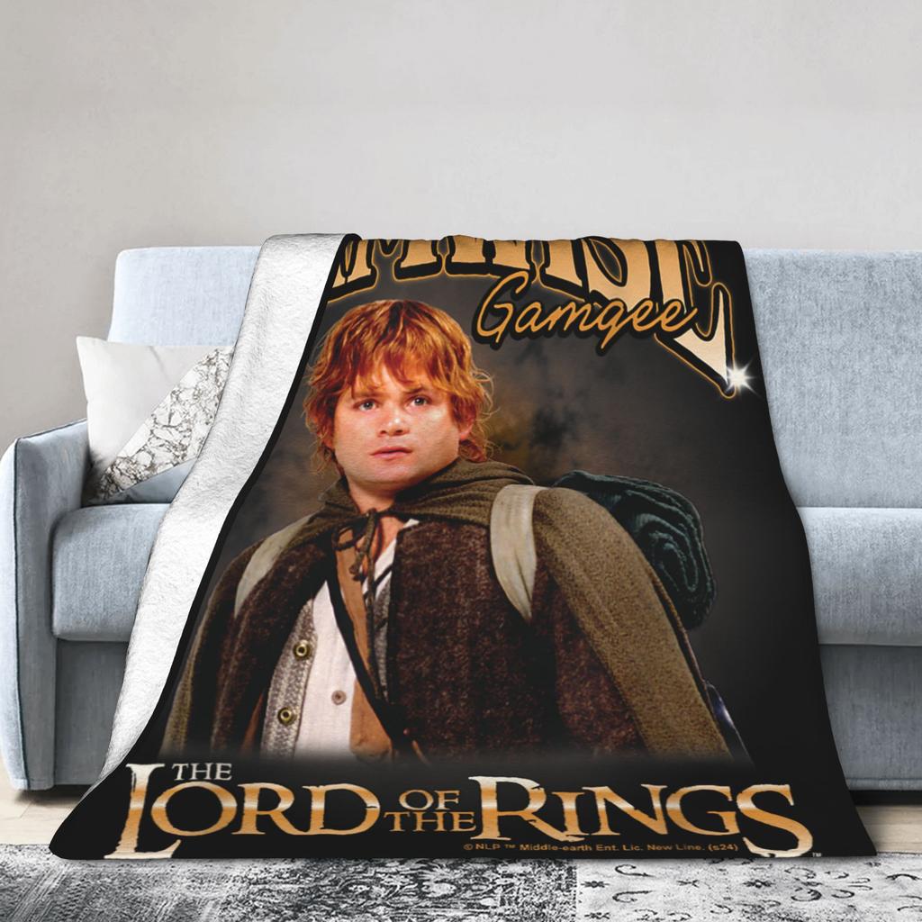 Lord-Of-Rings Blanket Eye of Sauron Warm Soft Pattern Plush Throw Blanket For Home Decor Decorative Flannel Bedspread Bed Cover