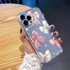Przezroczyste etui TPU z wzorem różowej kokardki do Xiaomi 15T 14T Pro 12T 14 13T Pro 11 Lite 4G 5G Poco X7 F7 F6 X6 X5 F5 Pro Pokrowiec