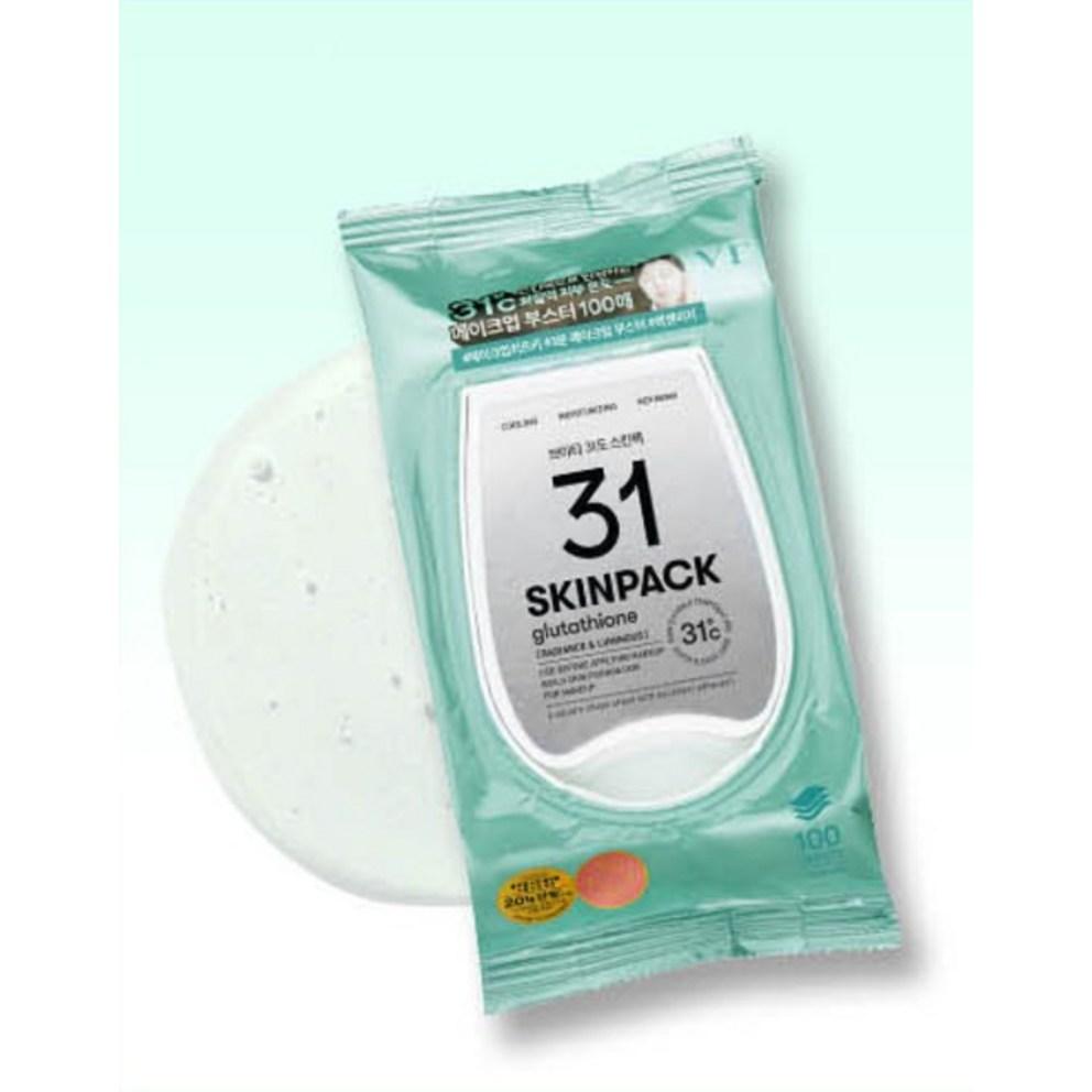 VT Cosmetics Mild 31 Skin Pack, 100 sheets, 1 pack