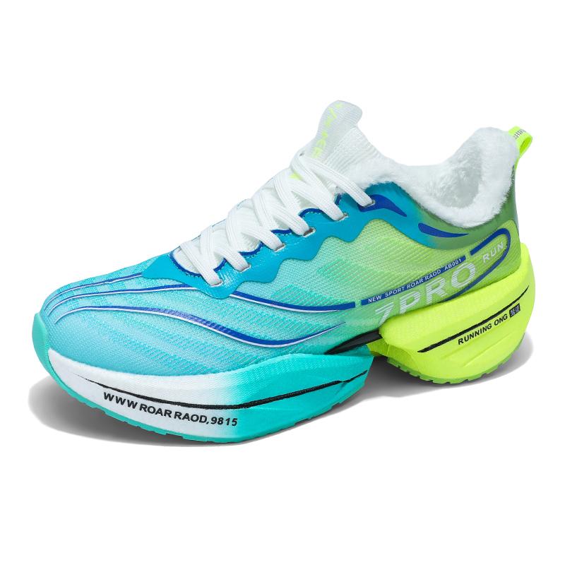 

Winter Running Shoes Men Winter Breathable Anti-slip Marathon Comfortable Plush Sports Shoes Men Durable Lightweight Men Shoes 44