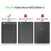 All-new Ultrathin Cover Case for Kobo Aura H2O Edition 2 6.8 Inch 2017 eReader Fashion painted Magnetic Smart Cover Funda Capa