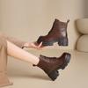 Slimming Shoes Versatile Boots New Women's Shoes Height-increasing Thick-heeled Ankle Boots Fashionable Boots