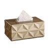 Wood And Plastic Tissue Box Ideal For Household Or Business Paper Towel Holder For Countertop Decoration